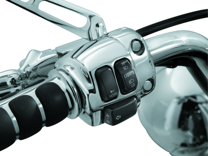 Kuryakyn Switch Housings Chrome - Bull Strap