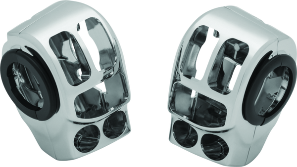 Kuryakyn Switch Housings Chrome - Bull Strap