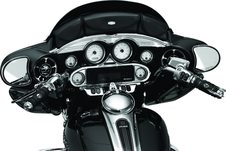 Kuryakyn Switch Panel Accent Chrome - Bull Strap
