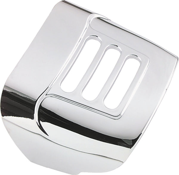 Kuryakyn Tail Lamp Visor With Slots Chrome - Bull Strap