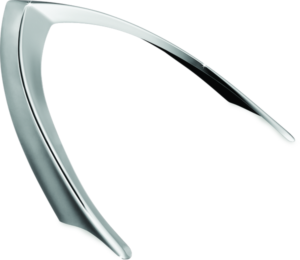 Kuryakyn Tail Light Top Trim Indian Models Chrome - Bull Strap