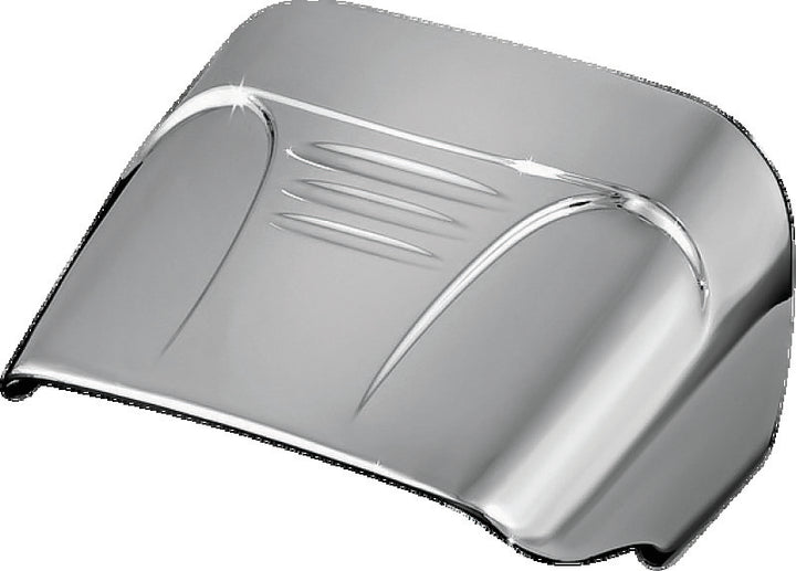 Kuryakyn Taillight Visor Without Slots Chrome - Bull Strap