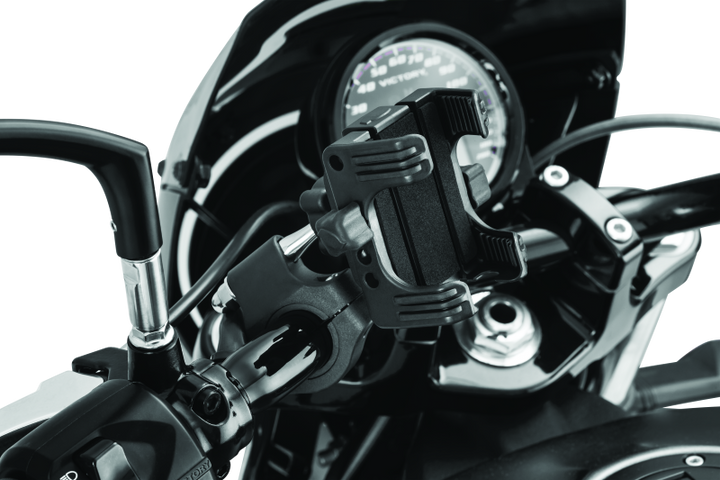 Kuryakyn Tech-Connect Bar Mount for 7/8 to 1-1/4 inch Bars 1-5/8 to 3-5/8 inches Wide - Bull Strap