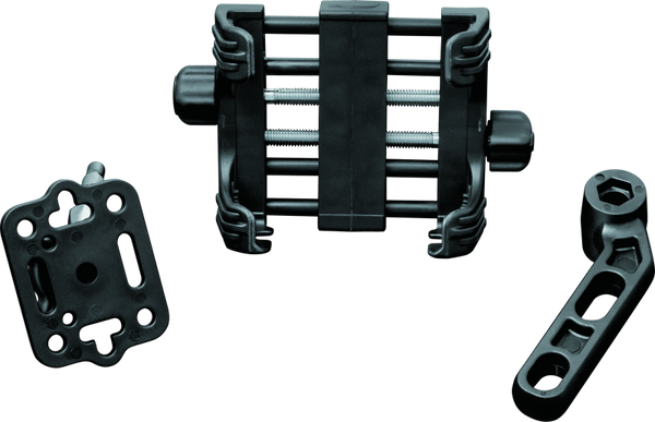 Kuryakyn Tech Connect Device Holder Perch Mount Black Large - Bull Strap