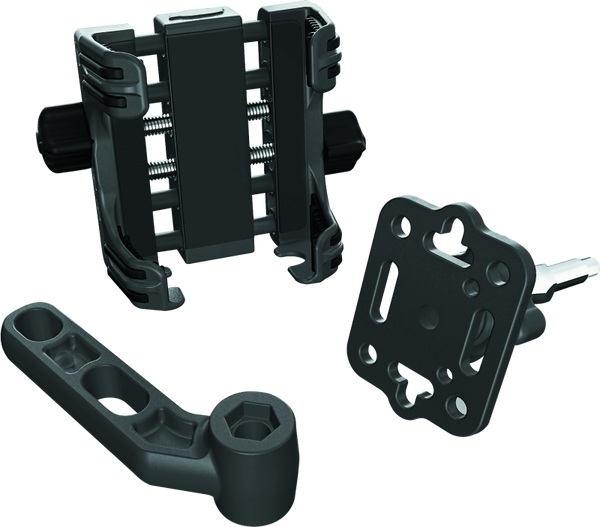 Kuryakyn Tech Connect Perch Mount Black Standard - Bull Strap