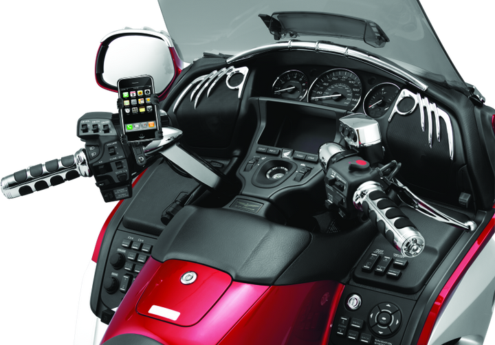 Kuryakyn Tech Connect Perch Mount Black Standard - Bull Strap