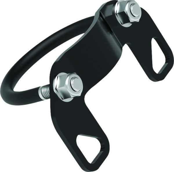 Kuryakyn Tie Down Bracket Black - Bull Strap