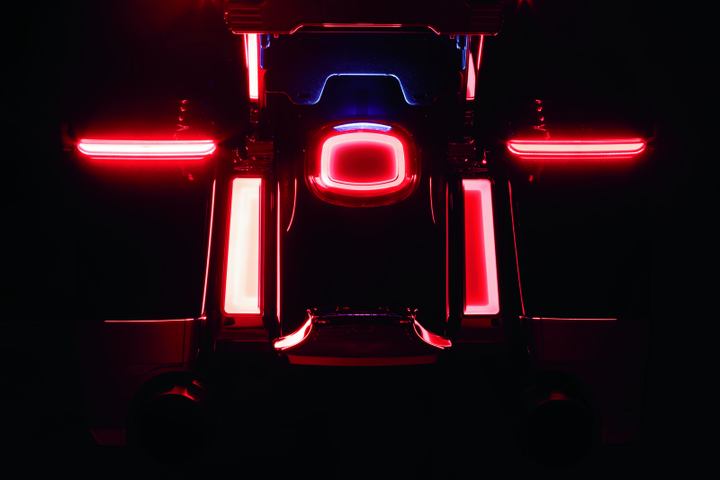 Kuryakyn Tracer L.E.D. Inserts For Saddlebag Supports Chrome - Bull Strap