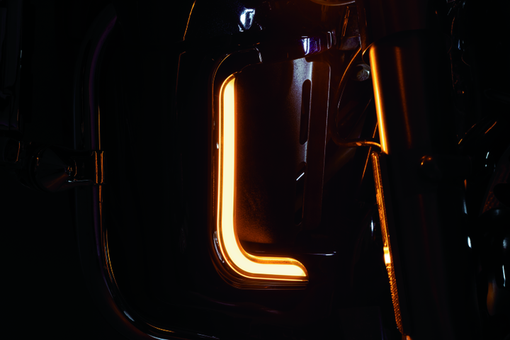 Kuryakyn Tracer LED Fairing Lower Accents Chrome - Bull Strap