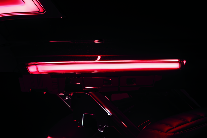 Kuryakyn Tracer Tour Pak Side Lights Red Lens - Bull Strap