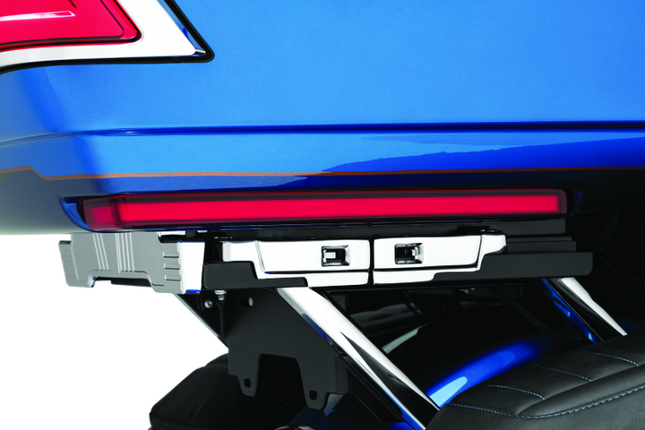 Kuryakyn Tracer Tour Pak Side Lights Red Lens - Bull Strap