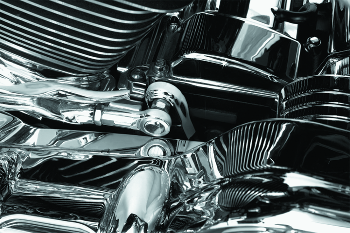 Kuryakyn Transmission Shift Arm Cover Chrome - Bull Strap