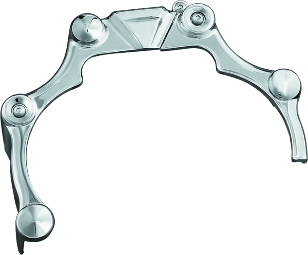 Kuryakyn Transmission Shroud 04-17 Softail Chrome - Bull Strap