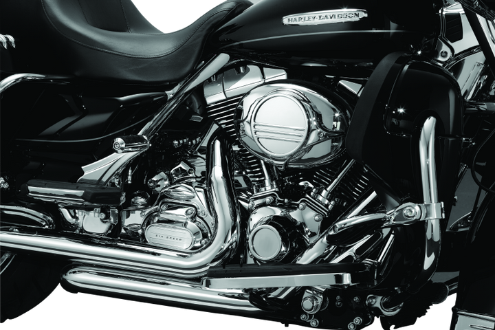 Kuryakyn Transmission Shroud 07-08 Touring with True Dual Exhaust - Bull Strap