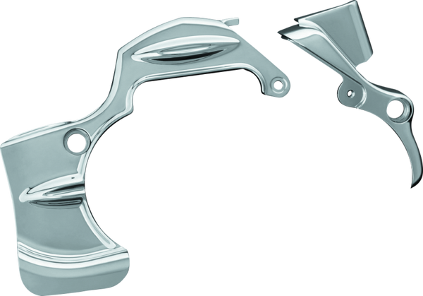 Kuryakyn Transmission Shroud 09-Up Touring Chrome - Bull Strap