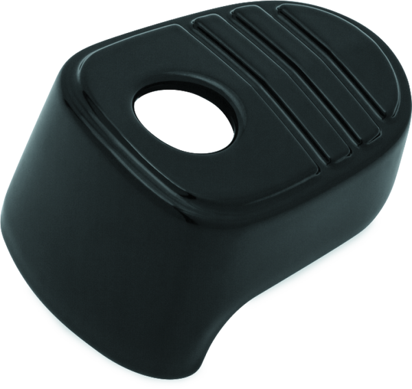 Kuryakyn Tri-Line Ignition Switch Cover Black - Bull Strap