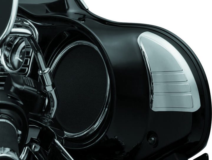 Kuryakyn Tri-Line Inner Fairing Cover Chrome - Bull Strap