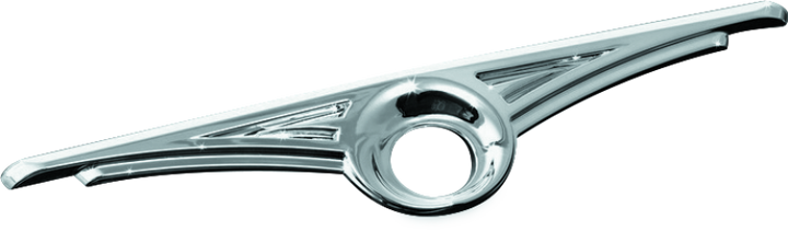 Kuryakyn Trunk Keyhole Trim 01-17 GL1800 Chrome - Bull Strap