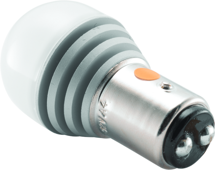 Kuryakyn Two Circuit Amber LED 1157 Bulb - Bull Strap