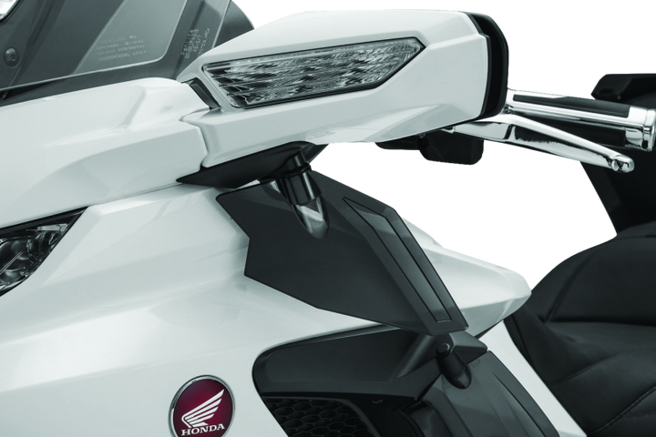 Kuryakyn Upper Air Deflectors - Bull Strap