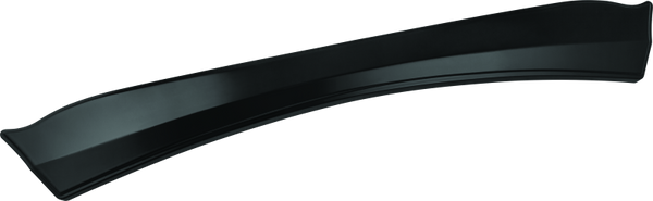 Kuryakyn Windshield Center Trim Gloss Black - Bull Strap