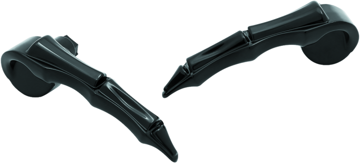Kuryakyn Zombie Saddlebag Latch Handle Black - Bull Strap