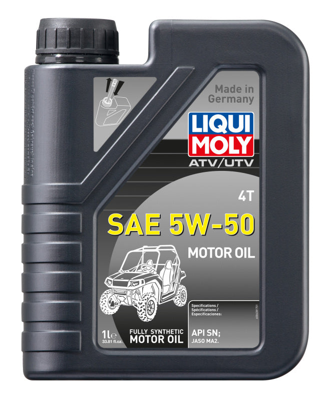 LIQUI MOLY 1L ATV 4T Motor Oil SAE 5W50 - Bull Strap