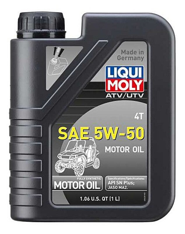 LIQUI MOLY 1L ATV 4T Motor Oil SAE 5W50 - Bull Strap