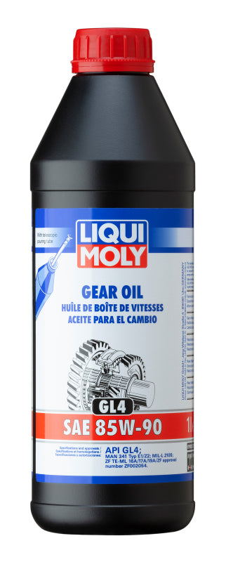 LIQUI MOLY 1L Gear Oil (GL4) SAE 85W90 - Bull Strap