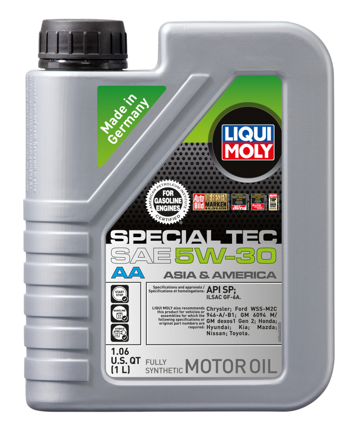 LIQUI MOLY 1L Special Tec AA Motor Oil SAE 5W30 - Bull Strap