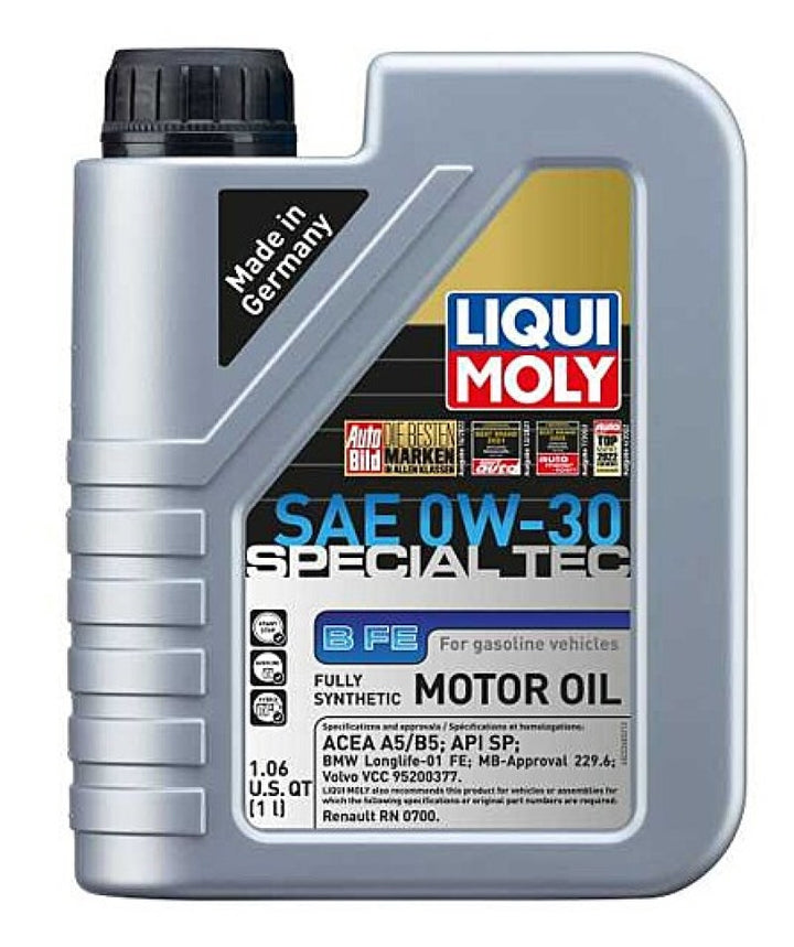 LIQUI MOLY 1L Special Tec B FE Motor Oil SAE 0W30 - Bull Strap