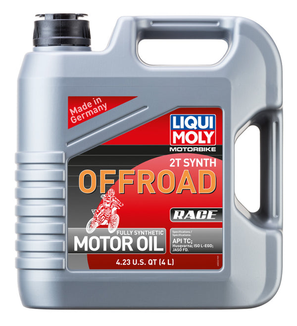 LIQUI MOLY 4L Motorbike 2T Synth Offroad Race - Bull Strap