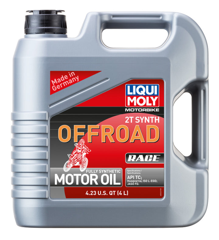 LIQUI MOLY 4L Motorbike 2T Synth Offroad Race - Bull Strap