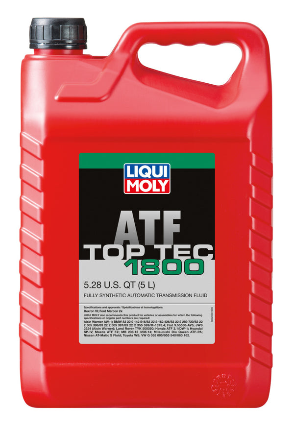 LIQUI MOLY 5L Top Tec ATF 1800 - Bull Strap