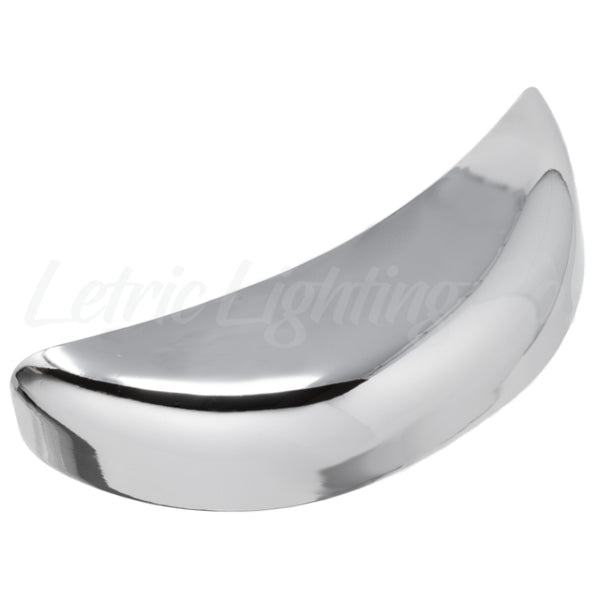 Letric Lighting 1999+ Road King Gloss Chrome Turn Signal Eliminator - Bull Strap