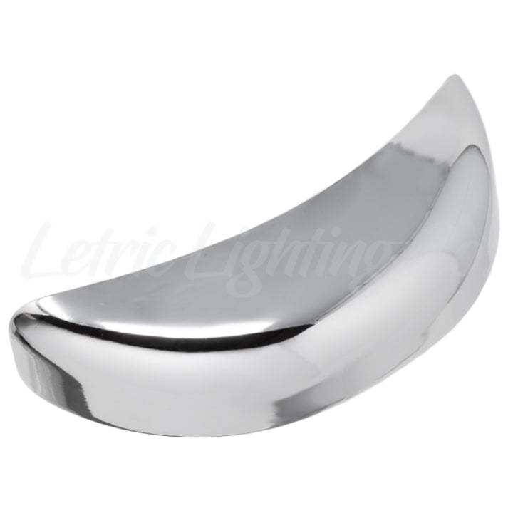 Letric Lighting 1999+ Road King Gloss Chrome Turn Signal Eliminator - Bull Strap
