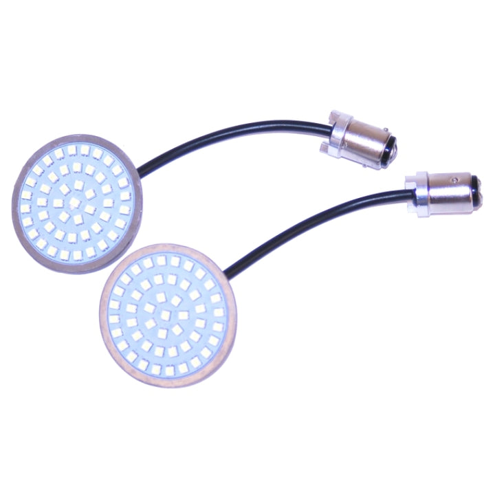 Letric Lighting Bullet Styl Insrt 1157 H/L Amb - Bull Strap