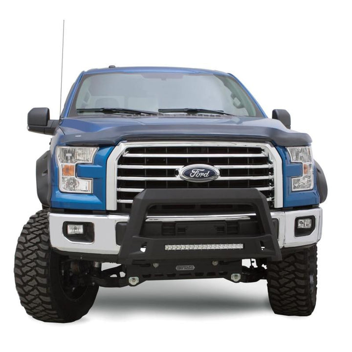 Lund 04-18 Ford F-150 (Excl. Heritage) Revolution Bull Bar - Black - Bull Strap