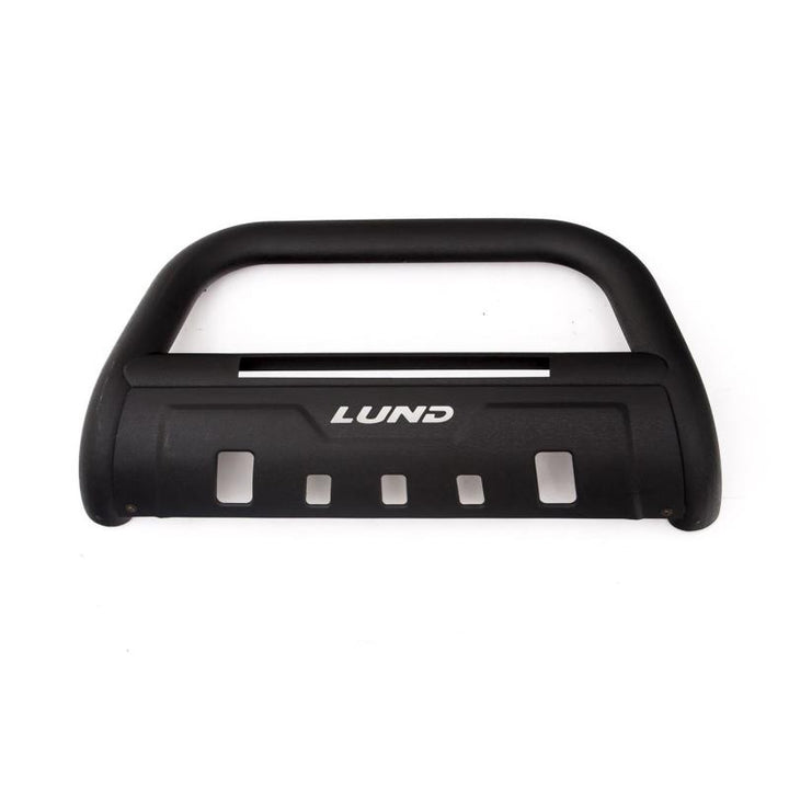 Lund 08-17 Toyota Sequoia Bull Bar w/Light & Wiring - Black - Bull Strap