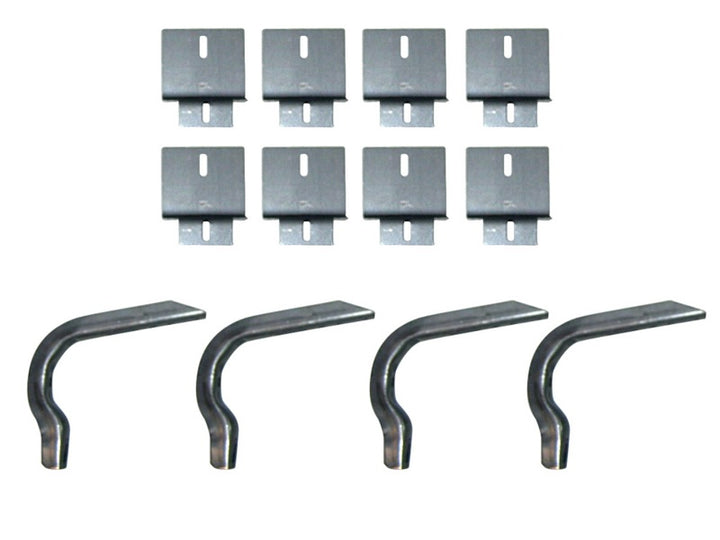 Lund 97-09 Ford Expedition EZ Running Board Mounting Bracket Kit - Brite - Bull Strap
