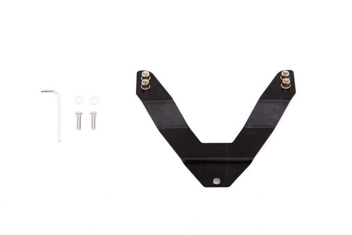 Lund Universal License Plate Relocation Kit For Bull Bars - Black - Bull Strap