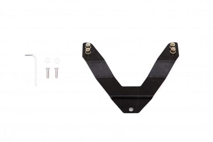 Lund Universal License Plate Relocation Kit For Bull Bars - Black - Bull Strap