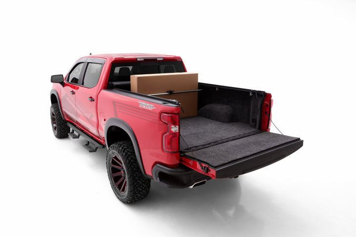 Lund Universal Ratcheting Cargo Bar - Black - Bull Strap