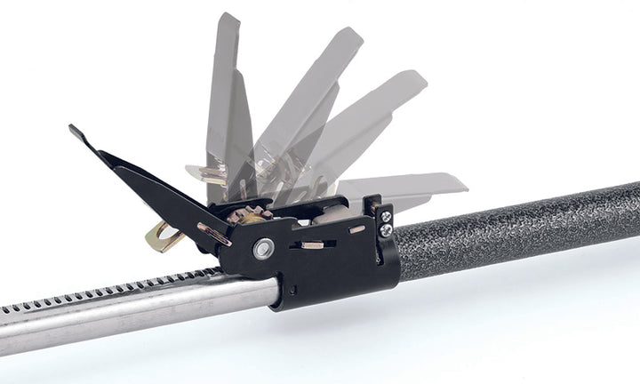 Lund Universal Ratcheting Cargo Bar - Black - Bull Strap