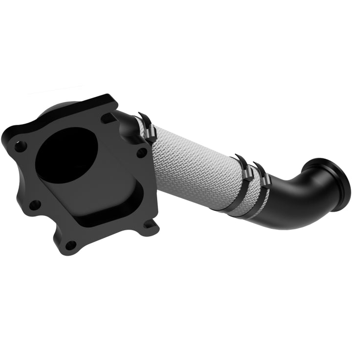 MagnaFlow 01-05 Chevy/GMC Duramax Diesel V8 6.6L 4 inch System Exhaust Pipe - Bull Strap