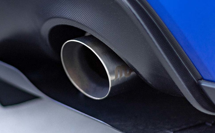 MagnaFlow 11-14 Subaru Impreza / 15-19 Subaru WRX/STI Competition Axle Back w/ Quad Polished Tips - Bull Strap