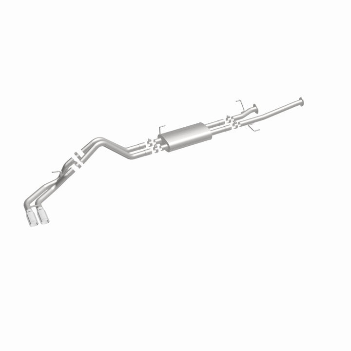 MagnaFlow 14 Toyota Tundra V8 4.6L/5.7L Stainless C/b Exhaust Dual same side pass. rear tire - Bull Strap