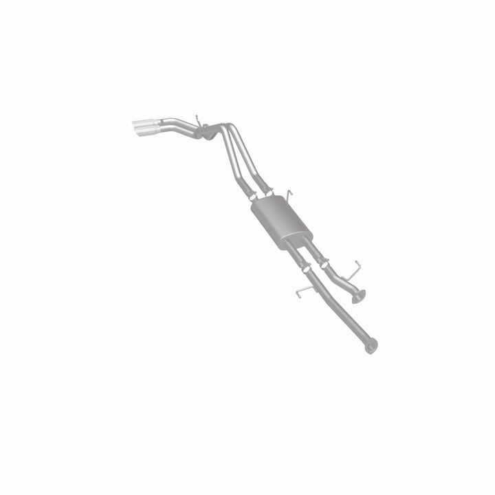 MagnaFlow 14 Toyota Tundra V8 4.6L/5.7L Stainless C/b Exhaust Dual same side pass. rear tire - Bull Strap