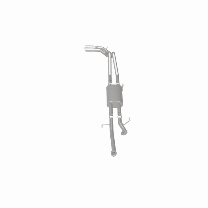 MagnaFlow 14 Toyota Tundra V8 4.6L/5.7L Stainless C/b Exhaust Dual same side pass. rear tire - Bull Strap