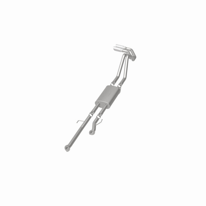 MagnaFlow 14 Toyota Tundra V8 4.6L/5.7L Stainless C/b Exhaust Dual same side pass. rear tire - Bull Strap